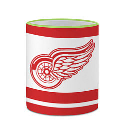 Кружка 3D Detroit Red Wings, цвет: 3D-светло-зеленый кант — фото 2