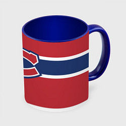 Кружка 3D Montreal Canadiens, цвет: 3D-белый + синий