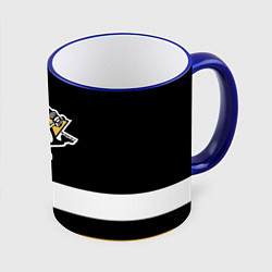 Кружка цветная Pittsburgh Penguins: Black