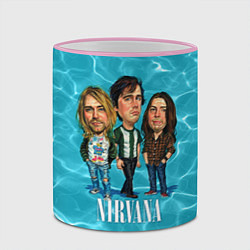 Кружка 3D Nirvana: Water, цвет: 3D-розовый кант — фото 2