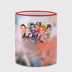 Кружка 3D Король и Шут, цвет: 3D-красный кант — фото 2