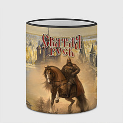 Кружка 3D Святая русь, цвет: 3D-черный кант — фото 2