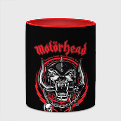 Кружка 3D Motorhead, цвет: 3D-белый + красный — фото 2
