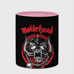 Кружка 3D Motorhead, цвет: 3D-белый + розовый — фото 2
