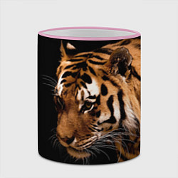 Кружка 3D Тигрица, цвет: 3D-розовый кант — фото 2