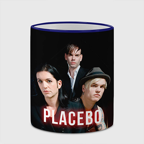 Кружка цветная Placebo Guys / 3D-Синий кант – фото 2