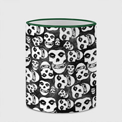 Кружка 3D Misfits Pattern, цвет: 3D-зеленый кант — фото 2