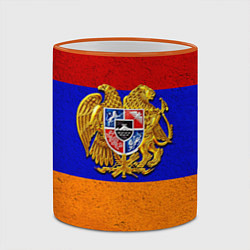 Кружка 3D Армения, цвет: 3D-оранжевый кант — фото 2