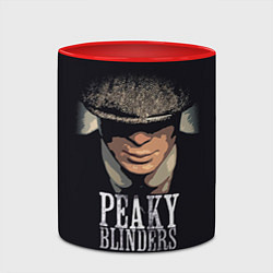 Кружка 3D Peaky Blinders, цвет: 3D-белый + красный — фото 2