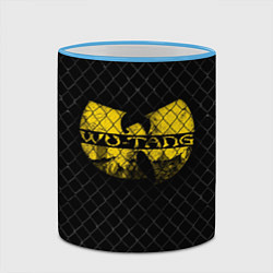 Кружка 3D Wu-Tang Clan: Grid, цвет: 3D-небесно-голубой кант — фото 2