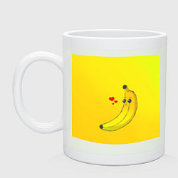 Кружка керамическая Just Banana (Yellow), цвет: фосфор