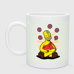 Кружка керамическая Homer Relax, цвет: фосфор