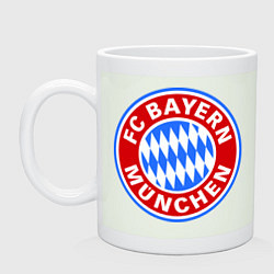 Кружка керамическая Bayern Munchen FC, цвет: фосфор