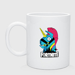 Кружка керамическая Fortnite Unicorn, цвет: белый