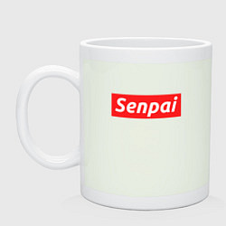 Кружка керамическая Senpai Supreme, цвет: фосфор