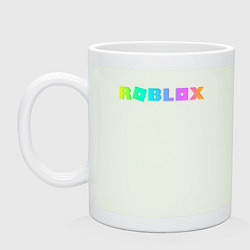Кружка керамическая ROBLOX, цвет: фосфор