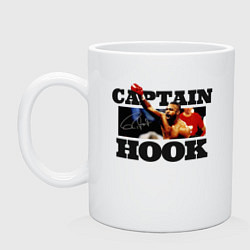Кружка керамическая Captain Hook, цвет: белый