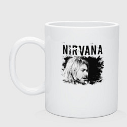 Кружка керамическая NIRVANA, цвет: белый