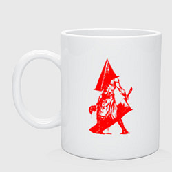 Кружка керамическая SILENT HILL, цвет: белый