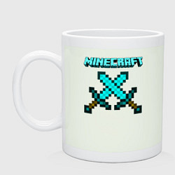 Кружка керамическая Minecraft, цвет: фосфор