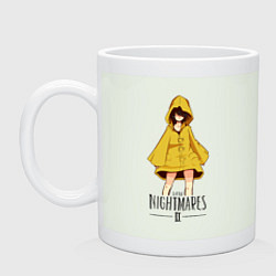 Кружка керамическая Little Nightmares 2, цвет: фосфор