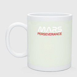 Кружка керамическая MARS - Perseverance, цвет: фосфор