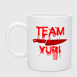 Кружка керамическая Doki Doki Literature Club До, цвет: белый