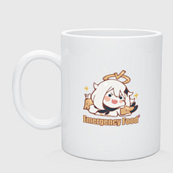 Кружка керамическая Paimon, цвет: белый