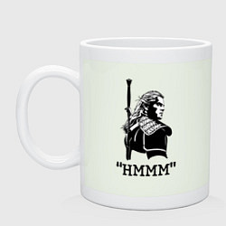 Кружка керамическая The Witcher HMMM, цвет: фосфор