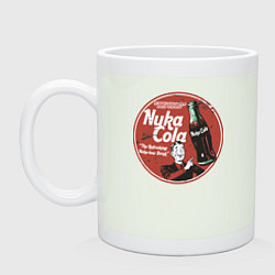 Кружка керамическая Nuka Cola Ice Cold Retro, цвет: фосфор