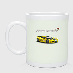 Кружка керамическая McLaren Motorsport Racing, цвет: фосфор