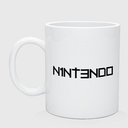 Кружка керамическая Nintendo, цвет: белый