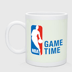 Кружка керамическая NBA Game Time, цвет: фосфор