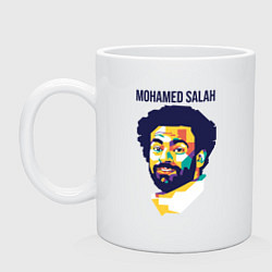 Кружка керамическая Salah Liverpool, цвет: белый