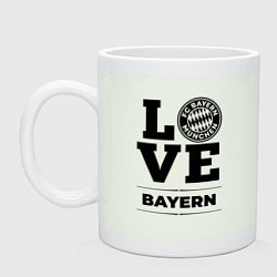 Кружка керамическая Bayern Love Классика, цвет: фосфор