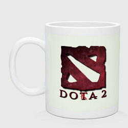 Кружка керамическая Dota 2 Doka 2, цвет: фосфор