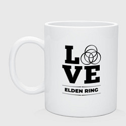 Кружка керамическая Elden Ring Love Classic, цвет: белый