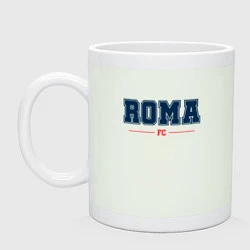 Кружка керамическая Roma FC Classic, цвет: фосфор