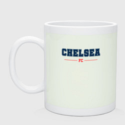 Кружка керамическая Chelsea FC Classic, цвет: фосфор