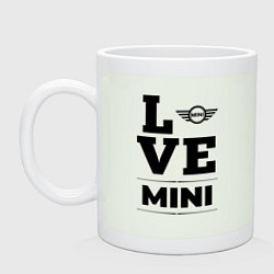 Кружка керамическая Mini Love Classic, цвет: фосфор