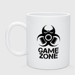 Кружка керамическая Game zone, цвет: белый