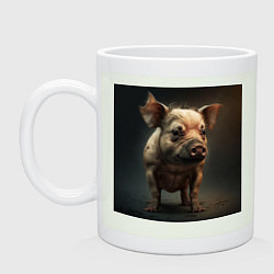 Кружка керамическая Гроза улиц, цвет: фосфор