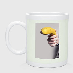 Кружка керамическая Хулиганы, цвет: фосфор