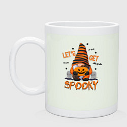 Кружка керамическая Lets get spooky, цвет: фосфор