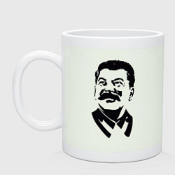 Кружка керамическая Образ Сталина, цвет: фосфор