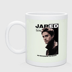 Кружка керамическая Jared Joseph Leto 30 Seconds To Mars, цвет: фосфор