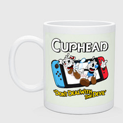 Кружка керамическая Switch cuphead, цвет: фосфор