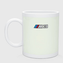 Кружка керамическая Amg logo, цвет: фосфор