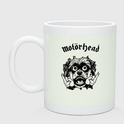 Кружка керамическая Motorhead - rock dog, цвет: фосфор