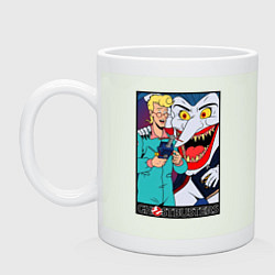 Кружка керамическая Ghostbusters - Egon and goblin, цвет: фосфор